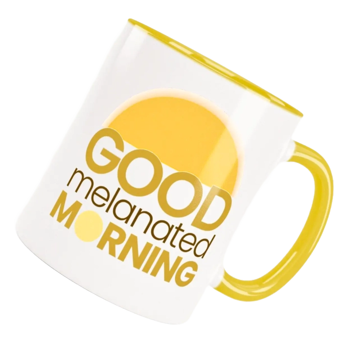 Good Melanated Morning Bright & Early Mug