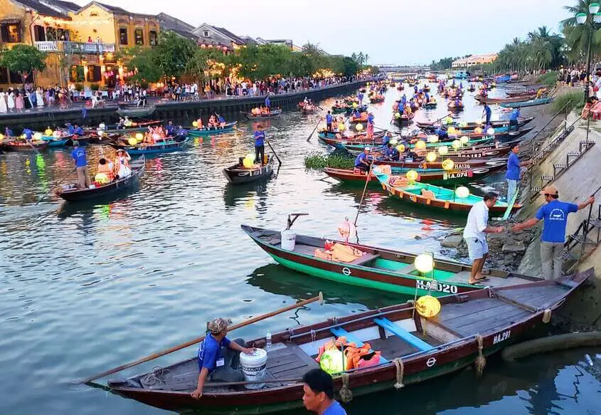 Hoi An, Vietnam's historic district at dusk | Bon Vie magazine