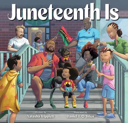 BonVie Book CLu Summer reading Selection | Juneteenth Is by Natasha Triplett