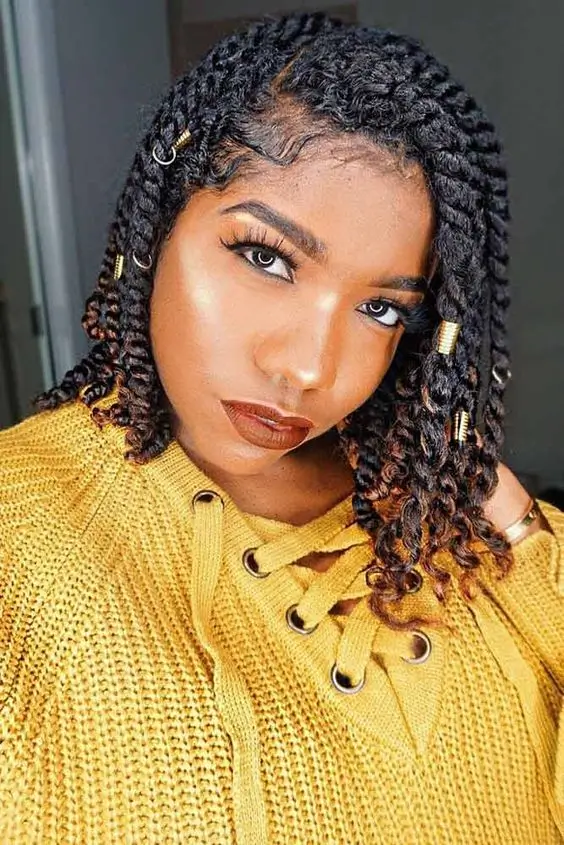 Senegalese Twists | Best Fall Hairstyles for Black Women