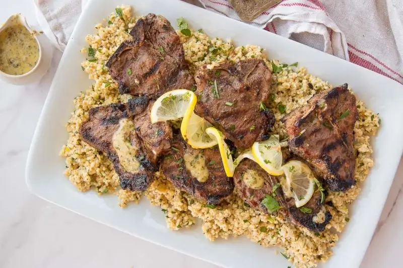 Garlic Grilled Lamb CHops | 10 Fabulous Fall Recipes by Black Foodies | BonVie Magazine